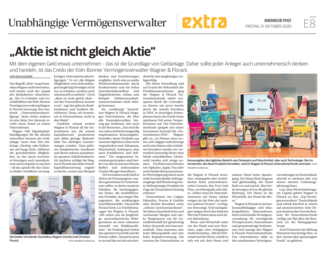 Titelbild Extra Artikel mit dem Titel 