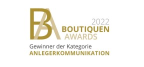 Auf dem Bild ist das Logo der Bonner Boutiquen Awards zu sehen.