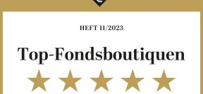 Hier ist die Auszeichnung des Capital Instituts für Vermögensaufbau für den Unternehmerfonds Wagner & Florack zu sehen.