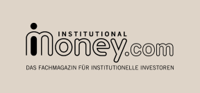 Auf dem Bild ist das Logo von Institutional Money zu sehen.