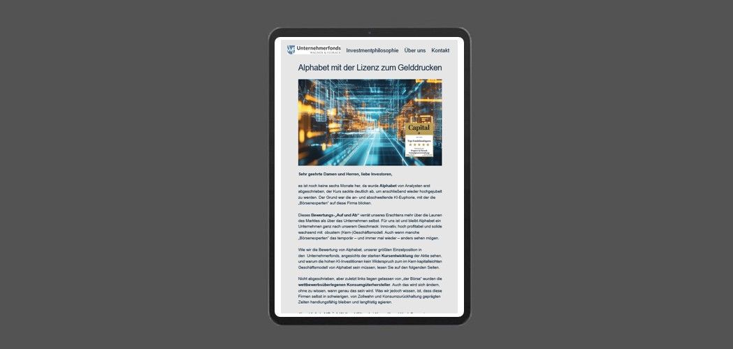 Vorschaubild für den Investorenbrief Oktober 2025