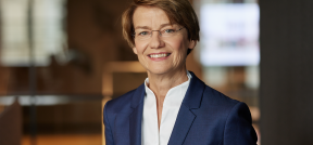 Auf dem Bild ist Sabine Schumann, Vertriebsdiektorin von Wagner und Florack, zu sehen.