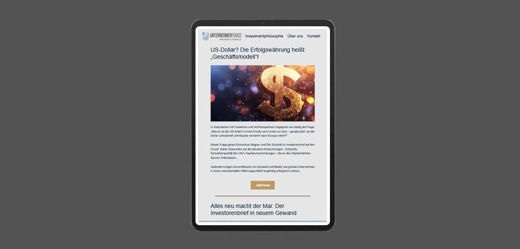 Vorschaubild für den Investorenbrief Mai 2025